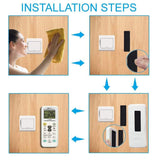 Self Adhesive Hook and Loop Tape (10 pcs)