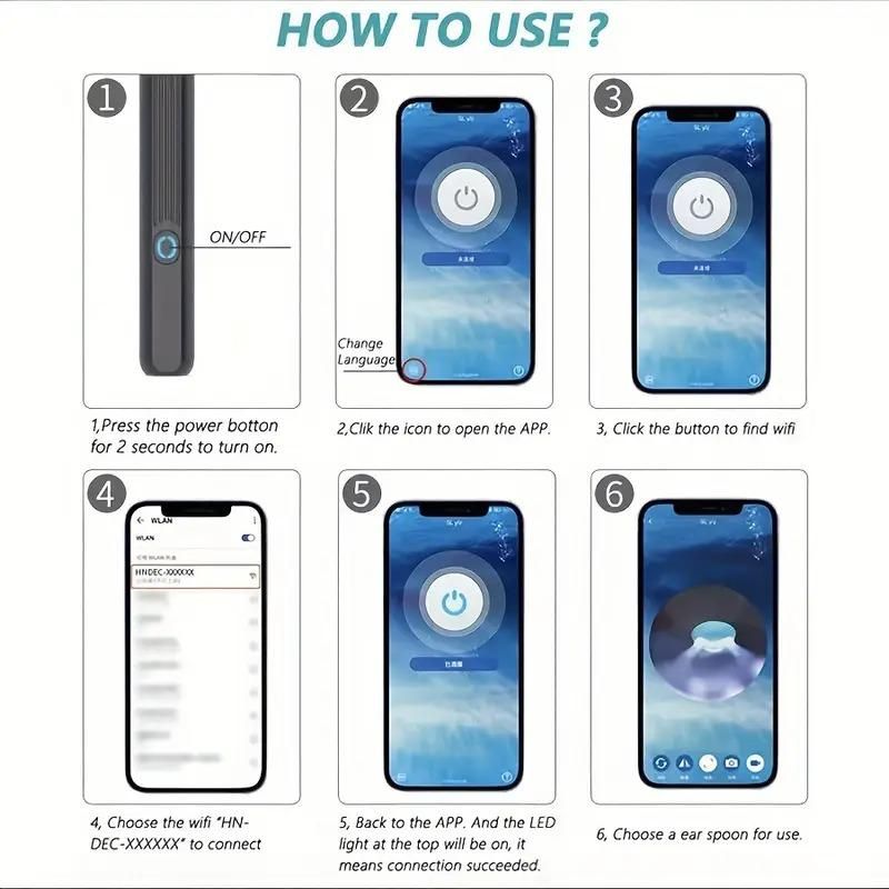 Smart Visual Ear Wax Cleaner