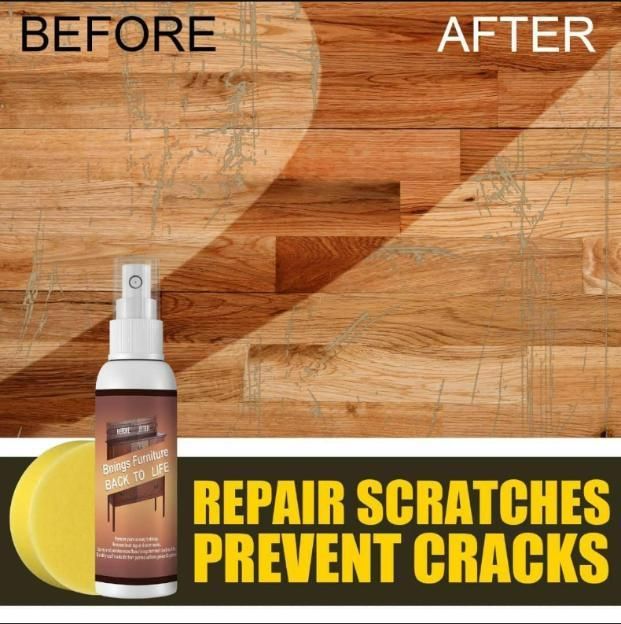 Furniture Restorer Wood Cleaner Polish Spray 120ml